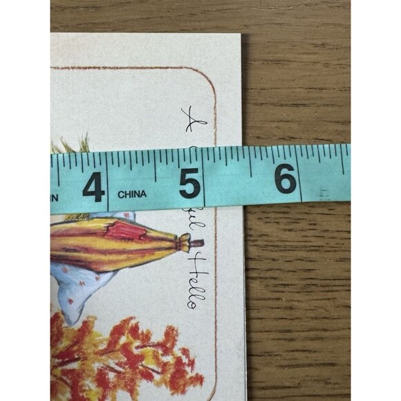 The Good Samaritans Little Helpers A Cheerful Hello Greeting Card 1987 USA Made - Picture 3 of 12